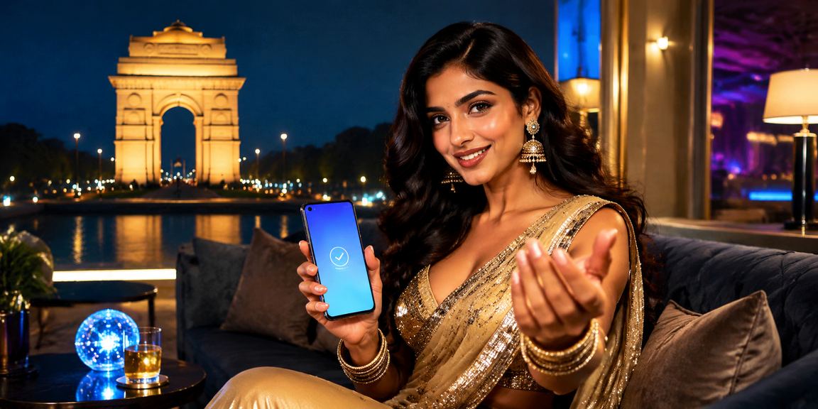 Mobile payments in Delhi with UPI and digital wallet